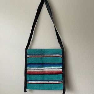 Aztec Mexican Blanket Crossbody purse serape